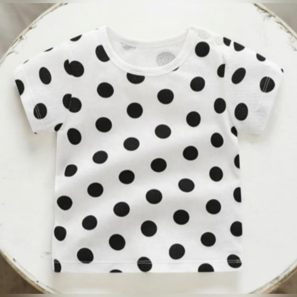 Girls Polka Dot Tshirt